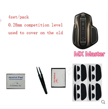 Hotline igre Konkurence ravni miško za noge logitech MX Master F4 mešani mazanje Srebro pigment mouseskate mousepad 40199