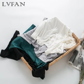 Nov dvostranski tkanin, svile Čiste svile, dihanje, elastična, zadnjici dokolenke gleženj-dolžina hlače svinčnik hlače LVFAN K039