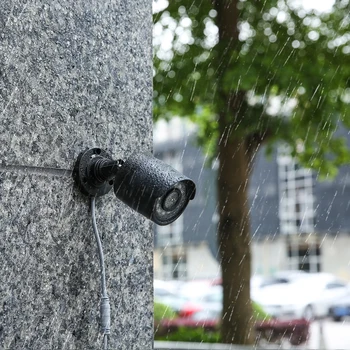 ANNKE 1080P TVI Varnostne Kamere 2pcs 2MP Bullet Komplet Zunanja IP66 Vremensko Stanovanj 66ft Super Night Vision Smart IR CCTV Kamera 41548