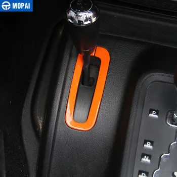MOPAI ABS Avto Notranje zadeve majhnosti Prestavna Polje Plošča Trim Kritje Nalepke Za Jeep Wrangler JK 2011-2016 Avto Styling