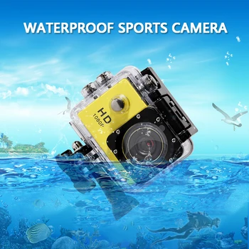 Profesionalni Šport Na Prostem Delovanje Fotoaparata Pod Vodo Mini Kamera Nepremočljiva Zaslon Več Barve Vodoodporna Video Snemanje 41753