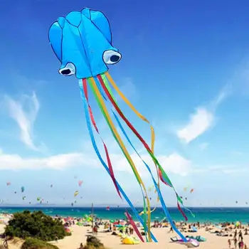 3D 4M Hobotnica Kite Eno Linijo Šport, ki Plujejo pod Mehko Kite Cartoon Živali Kite Pisane Majhne Programske opreme Ljubljenčke na Prostem, Enostaven Za Letenje 424