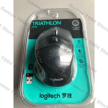 Logitech M720 Triatlon Multi-Napravo Brezžično Miško Tehnologijo Easy-Switch Bluetooth Miši za Windows, Android, Chrome, Mac OS 4300