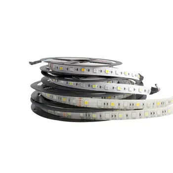 12V IP68 LED Trak Svetlobe 5050 Nepremočljiva 60leds/m 5M 5050 LED Sijalka RGB IP65 IP67 IP68 Fiexble Svetlobe Led Trak Trak iz ozadja 44521