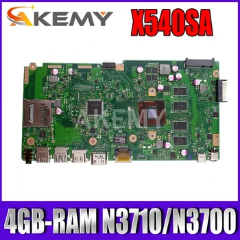 NOVO X540SA mainboard REV 2.0 Za Asus X540 X540S X540SA X540SAA prenosni računalnik z matično ploščo Test ok 4 GB-RAM N3710/N3700 CPU