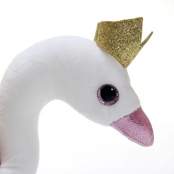 Krono Black Swan lutka Igrača sneguljčica rincess swan plišastih igrač Polnjene Pravljice black swan Dekle lutka Za otroka, darilo za Rojstni dan, poroko 47793
