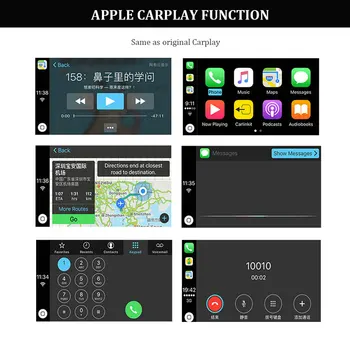 Carlinkit Carplay A3 Brezžično za Apple Carplay Adaptador Android Auto Ključ Avtomobila Igrajo Iphone USB AVTO WIFI Bluetoot Ogledalo Povezavo