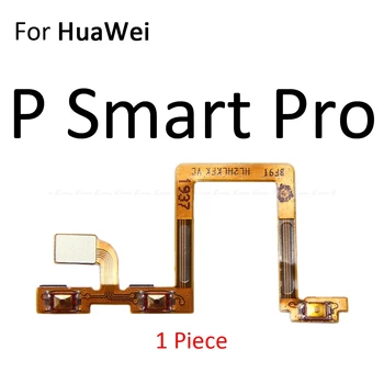 10pcs/veliko Stikalo Vklop IZKLOP Gumb Flex Kabel Trak Za HuaWei P Smart-E Ž Pro Plus 2018 2019 Izklopite Utišanje Glasnosti Del 48181