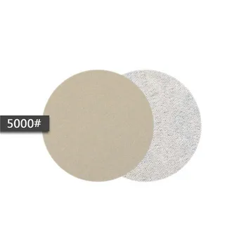 100 kozarcev Sandpapers 3in/75 mm Nepremočljiva Brušenje Diskov, Wet & Dry Zgrinjati šmirgl papir 320-10000 Pesek 48615