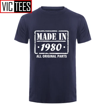 Moški 32rd Rojstni dan Majica s kratkimi rokavi Izdelan Leta 1980 Mens Smešno T SHIRT mens oblačila 4932