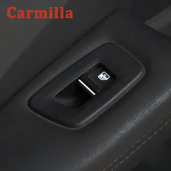 Carmilla za Jeep Renegade - 2021 Kompas 2017 - 2021 Notranje Okno Dvigalo Nadzor Gumb Kritje Trim ABS Chrome 7Pcs/Set