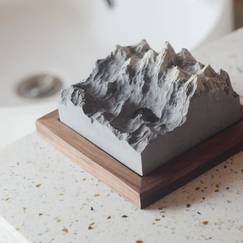 Ledena Gora Simulacije Gorskih Konkretne Silikonsko Plesni Ustvarjalne Rockery Mavca Plesni Cementa Gline Obrti Za Dom Dekor