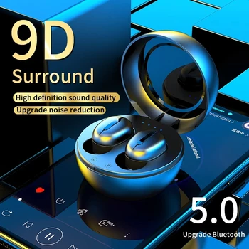 TWS S8 Brezžične Slušalke Bluetooth 5.0 Slušalke IPX6 Nepremočljiva Šport Čepkov Z Mic Polnjenje Polje Glasbe, Slušalke Za Xiaomi 50525
