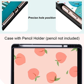 Ohišje za ipad zraka 3 2019 Pero svinčnik imetnik Smart Cover A2152 Usnje Nazaj Stojalo Funda Tablet Cover za ipad pro 10.5 10 5 primeri