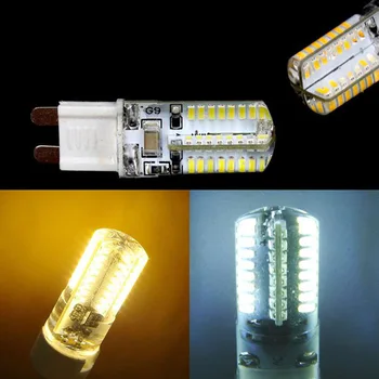 Najnovejši 10Pcs G9 5W LED 3014 64SMD Pin Znanja LED Žarnica Svetilka Toplo Bela/White 110/220V -- JD9 53182