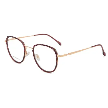 Plastični Okvir Očal Je Unisex Polno Platišča Eye Glasses Optičnih Očal Kratkovidno Očala Spomladanski Tečaji Nov Prihod 53668