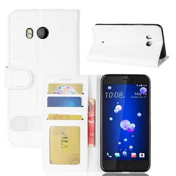 Poslovni Luksuzni Usnjena torbica Za HTC U12 Življenje Usnja Flip Primerih Kritje Denarnice, Vrečke Za HTC U12 Plus Telefon Primeru Zajema U12 Življenje
