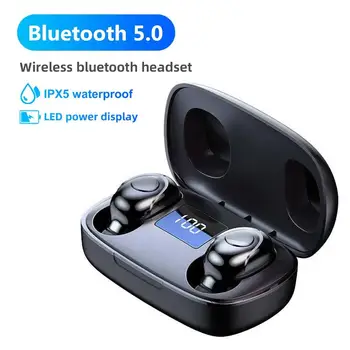 S9 TWS Digitalni Zaslon Bluetooth 5.0 Brezžične V Uho Stereo Slušalke Čepkov