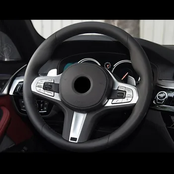 Chrome ABS Volan Gumbi Sequins Dekoracijo Decals 10pcs Za BMW G01 G08 X3 25i 30i 2018 Avto Styling Spremenjen 55585