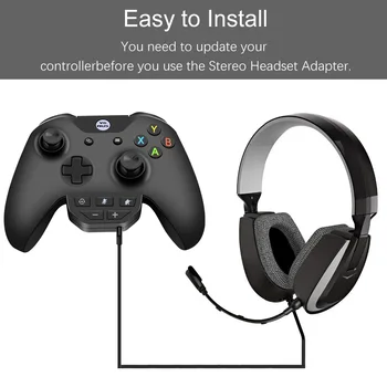 Brezžične Bluetooth Slušalke Slušalke Adapter Pretvornik Za Xbox En Krmilnik 3,5 mm Bluetooth Audio (zvok Bluetooth Oddajnik za Slušalke