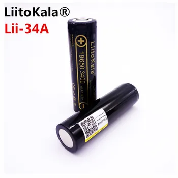 2pcs HK LiitoKala Lii-34A 3,7 V 18650 3400mah baterija za NCR18650B 34B Akumulatorska Baterija za svetilko/bakle/Lučka 56448