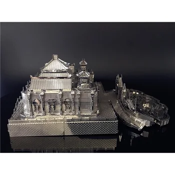 Dashuifa Starih Summer Palace 3D Kovinski Model Kompleti DIY Sestavljanje Puzzle Laser Cut Jigsaw Igrača Darilo - Prilagodite 5698