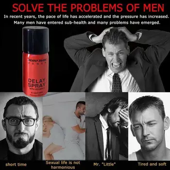 Moški Delay Spray za Zunanjo Uporabo Moški Delay Spray Aktualne dalj Časa Seks Lube Mazilo Lube Podaljšanje Spolnega Življenja Čas
