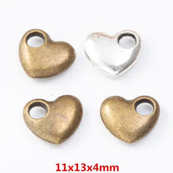 35 kosov retro kovinski cinkove zlitine Ljubezen obesek za DIY ročno izdelan nakit, ogrlico, zaradi česar 7969