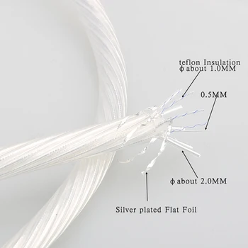 1M 8cores Odin Vrhovno Sklic RCA Povezovanje Avdio Kabel za DIY povezovanje kablov