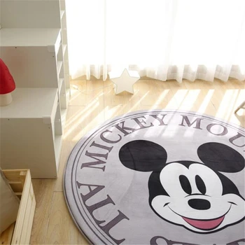 Disney Risanke Predpražnike Mickey MouseMermaid Princesa Preproge Otrok, Dojenček, Otrok, Plazil Igra Preprogo Zaprtih Dobrodošli Mehko Preprogo Krog 59116
