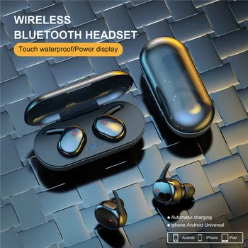 Y30 TWS Bluetooth 5.0 Slušalke, Brezžične Slušalke, Prenosni Nepremočljiva Dotik Slušalke 3D Stereo Zvok Čepkov S Polnjenjem Polje 59610