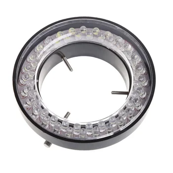 56 LED Nastavljiva Obroč Svetlobe luč za ostrenje Lučka Za STEREO ZOOM Mikroskop 59736