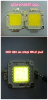 20PCS LED 100W Integrirano High Power Lučka Kroglice tetragonum bela/Topla Bela 30V 10000LM 24*48mil Epistar čip dobro za Ulice 59901