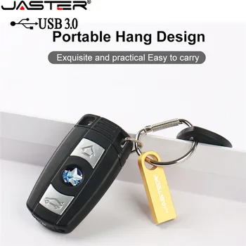 JASTER USB flash drive USB3.0 vroče prodaja kovinskih U obliko pendrive realno kapaciteto 32GB 64GB 8GB 16GB 4GB Shranjevanje memory stick