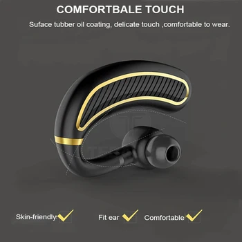 Brezžične Slušalke Slušalke Bluetooth HD Zmanjšanje Hrupa, Hands-Free Primeren Za Pisarno Vožnje In Potovanja, Šport