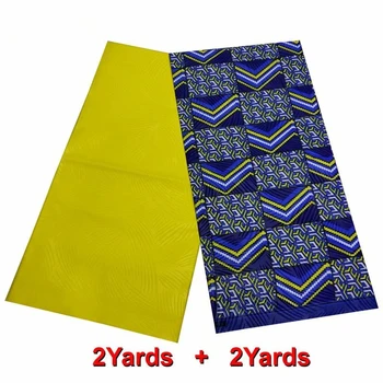2019 zadnje Afriške tkanine, visoko kakovost afriške vosek tiskanje tkanin iz ankare tkanine Kente tkanine 2yards +2yards na set
