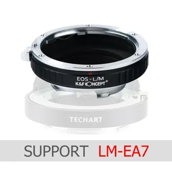 K&F Koncept Objektiv fit LM-EA7 za Adapter za Canon EOS EF, Objektiv Leica M fotoaparat M-P M240 M10 M8 M9 M7 M6 M5 M4 MP MD CL