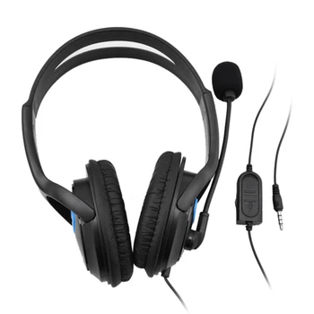 3,5 mm Žično Gaming Slušalke Nad Uho Igra Slušalke Stereo Bas Slušalke z Mikrofon Nadzor Glasnosti za PC, Pametni Telefon 63354