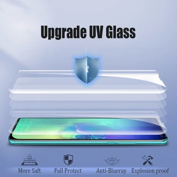 Celotno UV Tekoče Lepilo Steklo za Huawei P30 Pro Stekla Zaščitnik Zaslon na Huawei P40 Pro za Huawei Mate 20 30 Pro Zaščitno Steklo 63831
