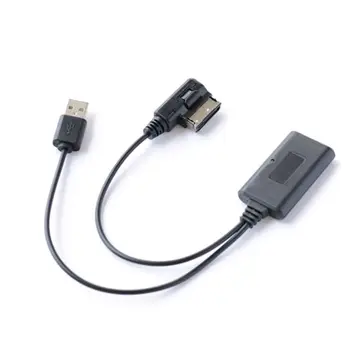Avto Modul Bluetooth, USB, Aux Sprejemnik Kabel Adapter AMI MMI 2G za AUDI A5 8T A6 4F A8 4E V7 7L Radijski Medijski Vmesnik 64206