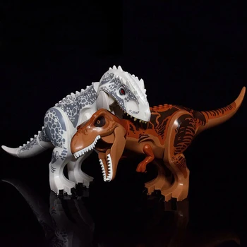 Jurassic Svetu Gradniki Legoings Dinozavri Številke Opeke Tyrannosaurus Rex Rex I-Rex Zberejo Otroci Igrače Legoings