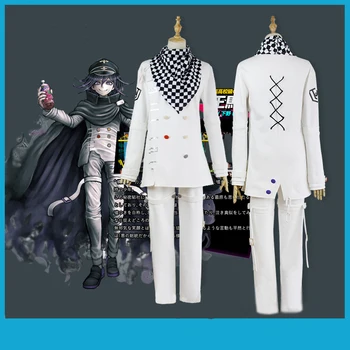 2020 Danganronpa V3 Ouma kokichi Cosplay Kostum Japonski Igra Šoli Enotno Obleko Obleko, Oblačila, čevlji Halloween Carnival Rekviziti