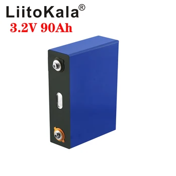 4pcs/veliko LiitoKala 3.2 V 90Ah LiFePO4 baterija 12V baterij Litij-železo phospha 90000mAh Lahko Čoln baterije,Avto batteriy 65235