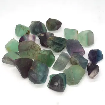 Fluorite Padle Kamna Nepravilnih Naravnih Rock Quartz Čakro Zdravljenje Dekor Mineralov, Zbirka