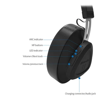 Orignal Bluedio TM Bluetooth Slušalke Nad Uho Brezžični Zložljive Slušalke z Mikrofonom za mobilnikov 67681