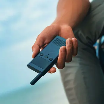 Izvirno Novo Xiaomi Mijia Smart Walkie Talkie 1S Z FM Radio, Zvočnik Hitro Ekipa Govori Pripravljenosti Za Pametni Telefon APP Lokacijo Delež