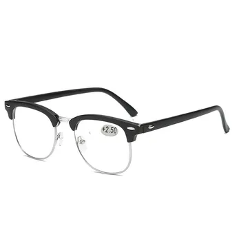 Zilead Classic Black Pol Okvir TR90 Obravnavi Očala Ženske&Moških Presbyopic Očala Očala Za Starše +1.0+4.0 Unisex 68356