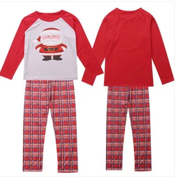 2020 Družino Božični Pižamo Nastavite Odrasli Otroci Pižame Bombaž Otroška Romper Družino Sleepwear Božič Družinski Ujemanje Oblačila 69289