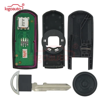 Kigoauto Nov model SKE13E-01 Pametni ključ 3 gumb 434Mhz za Mazda 3 6 2016 2017