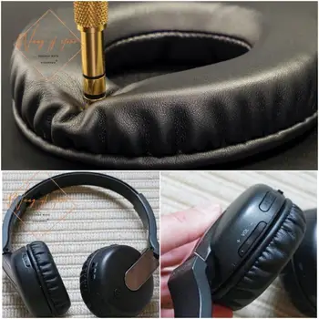 Mehko Usnje, Blazinice za Ušesa Pena Blazine, EarMuff Za Sony DR-BTN200 Slušalke Odlično Kakovost, Ne Poceni Različica 69539